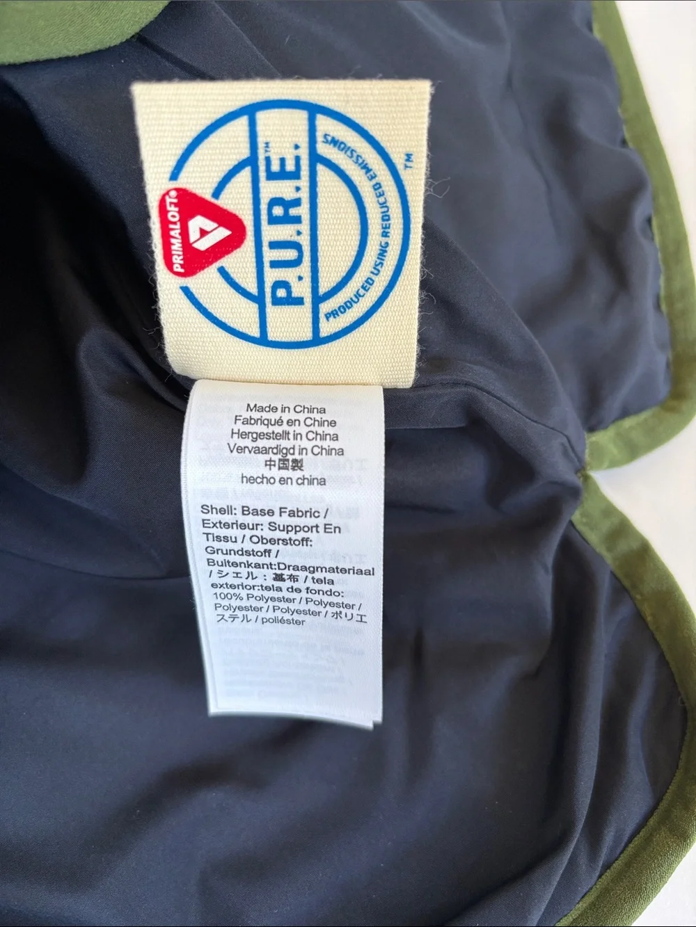 J Crew Green Primaloft Puffer Zip Snap‎ Vest Women’s Small $148